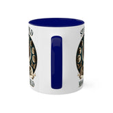 Colorful Mugs, 11oz, Moon Child Tarot Card Coffee Mug, Celestial Spiritual Art, Custom artistic everyday drinking cup, special gift item