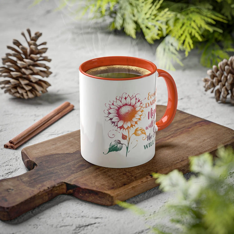 Colorful Mugs, 11oz, Coloroful positive empowering tea coffee mug, Custom motivational gift, Everyday office beverage cup, pick me up items
