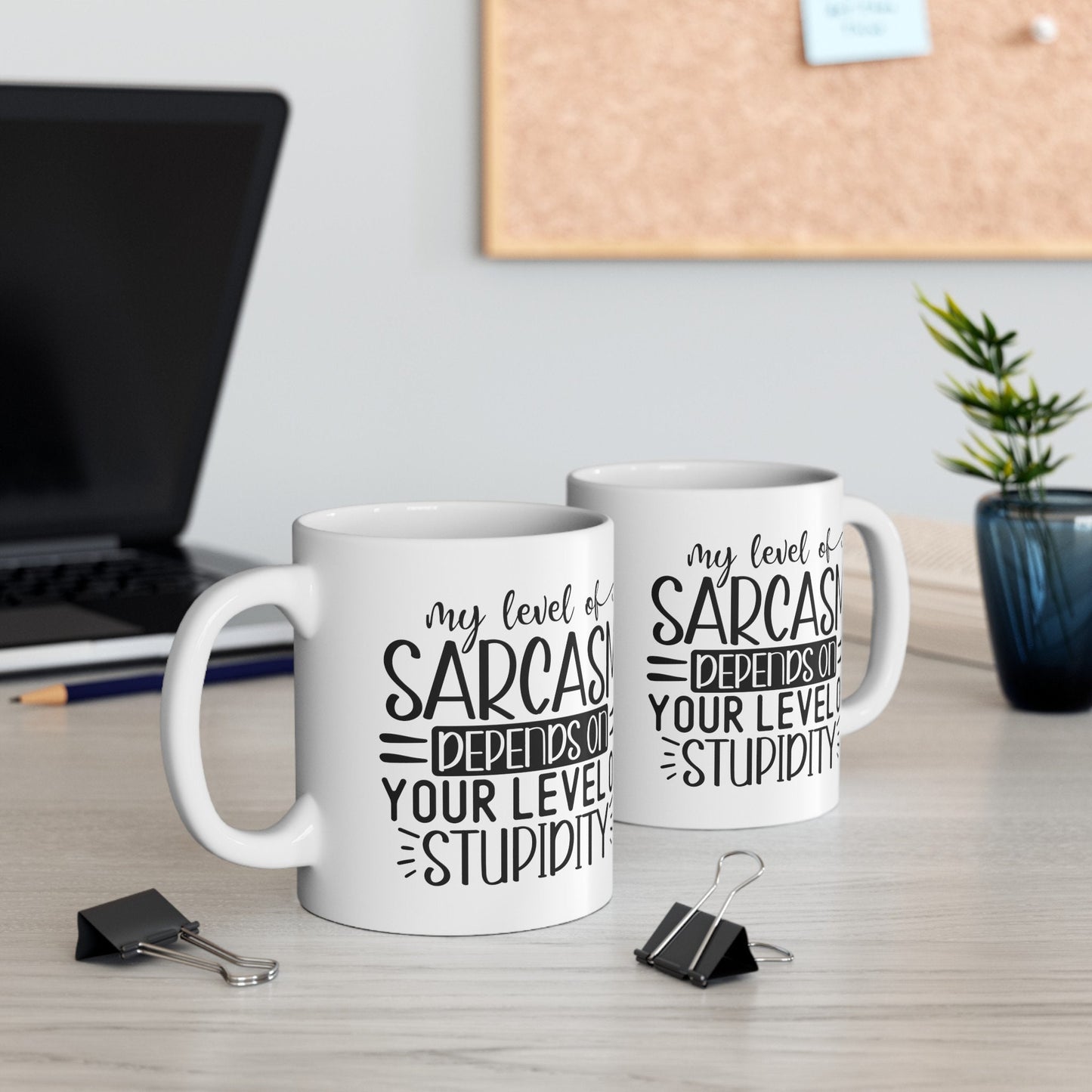 Ceramic Mug, (11oz, 15oz), Humorous silly coffee tea hot chocolate everyday mug, office employee funny gift item, silly Novelty gift