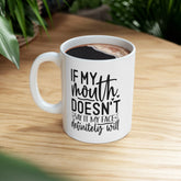 Ceramic Mug, (11oz, 15oz), Sarcastic Fun Coffee Tea Mug, Everyday Silly office kitchen mug, Funny humorous gift item for friend The Aurora Touch