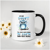 Accent Coffee Mug (11, 15oz), Funny animal mug, Cute Owl Design, cool teacher, silly kitchen decor, happy uplifting morning beverage mug The Aurora Touch