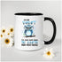 Accent Coffee Mug (11, 15oz), Funny animal mug, Cute Owl Design, cool teacher, silly kitchen decor, happy uplifting morning beverage mug The Aurora Touch