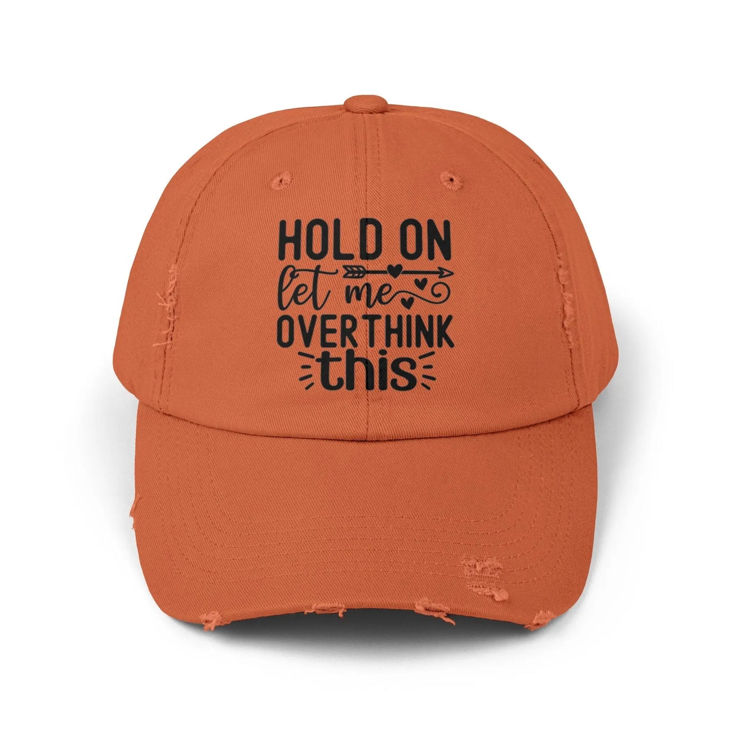 Unisex Distressed Cap, Humorous baseball cap, gender neutral Silly hat, Casual Everyday head cap, Informal wear, Fishing head cap