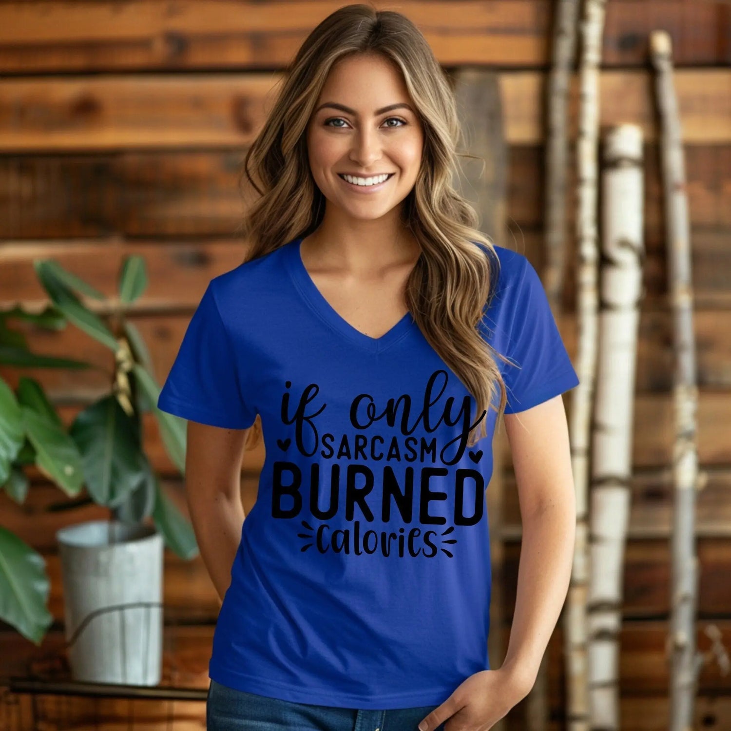 Unisex Jersey Short Sleeve V-Neck Tee, Sarcasm Tshirt for all genders, Humorous and Silly Tshirt, Everyday casual light wear, Funny gift