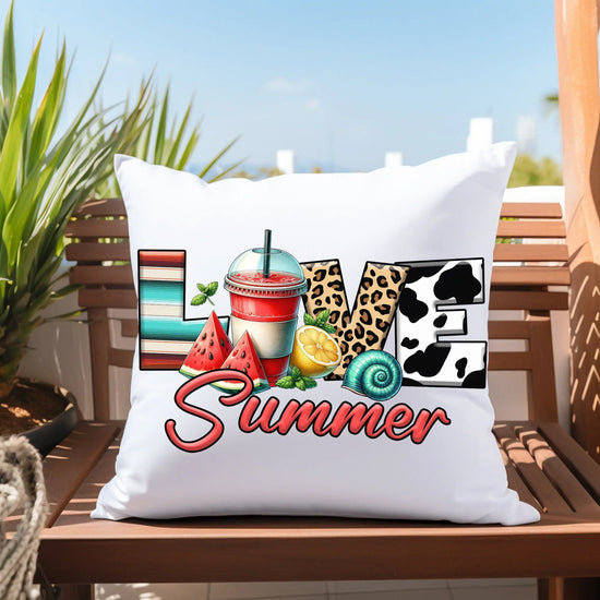 Outdoor Pillows, Summer outside patio furniture throw pillow, Poolside lounge pillow, Stylish Custom poolside lounge pillow The Aurora Touch