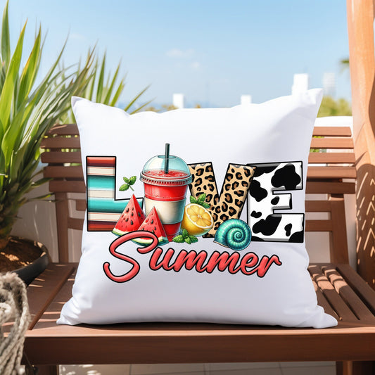 Outdoor Pillows, Summer outside patio furniture throw pillow, Poolside lounge pillow, Stylish Custom poolside lounge pillow