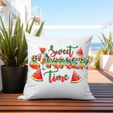 Outdoor Pillows, Two-sided Outside Casual Summer Fun decorated all purpose pillow, Sunny Bright Pool side lounge throw pillow, Custom design The Aurora Touch