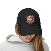 Unisex Distressed Cap, Universe Celestial baseball cap, Tarot Card hat, Mystical Moon Horoscope design, Casual everday hat