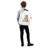 Minimalist Backpack, Casual simple everyday book laptop Ipad school carry bag The Aurora Touch