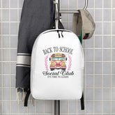 Minimalist Backpack, Back to school classic all purpose elementary middle scholl junior high high school tote carry bag back pack The Aurora Touch