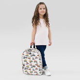 Backpack, elementary student age children cute back to school laptop books crayons notepad all purpose backpack The Aurora Touch