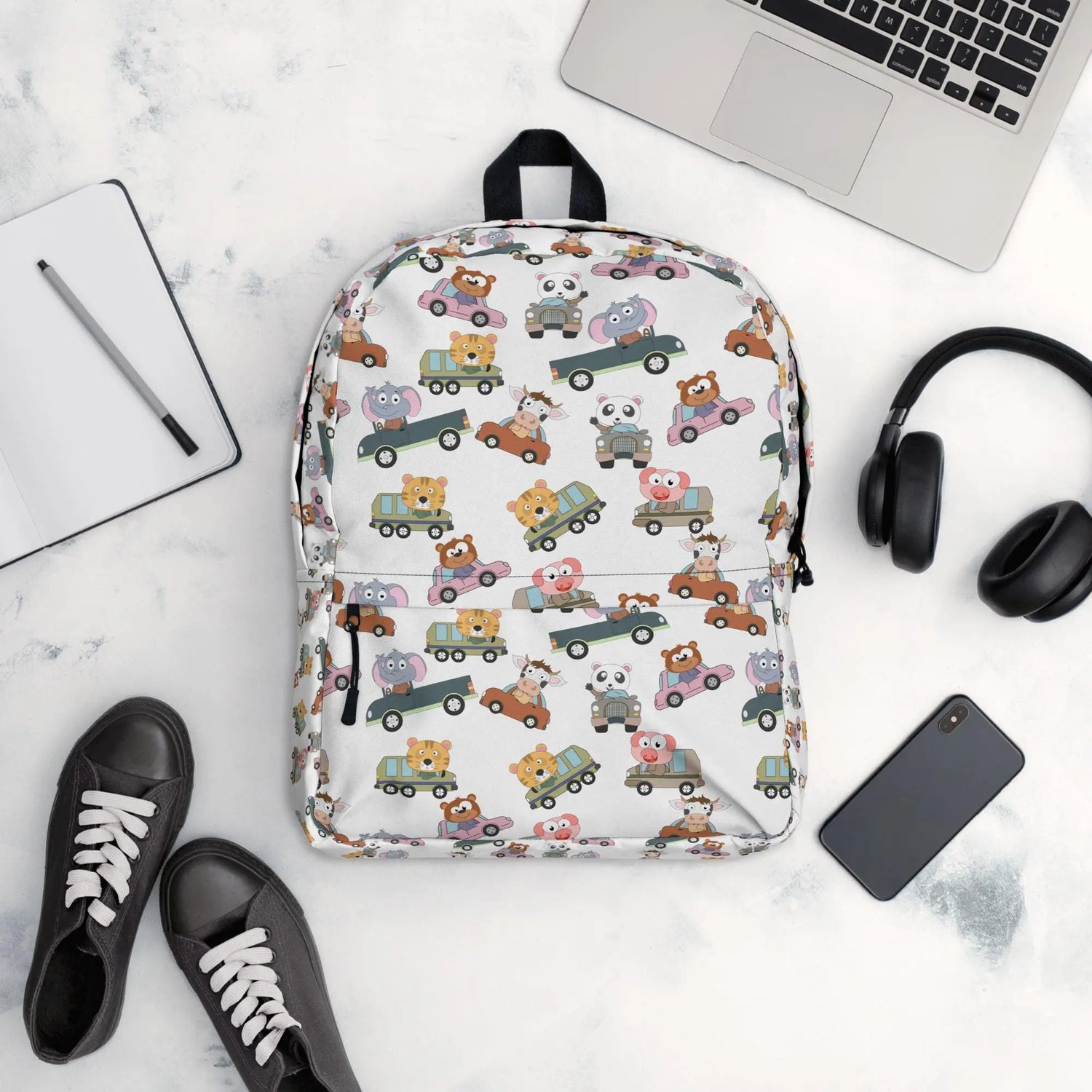 Backpack, elementary student age children cute back to school laptop books crayons notepad all purpose backpack The Aurora Touch