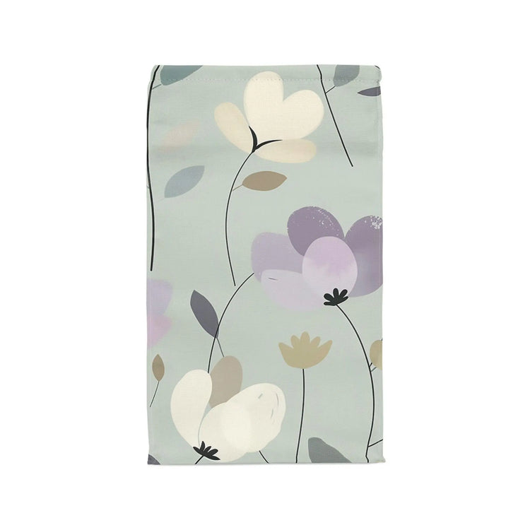 Polyester Lunch Bag, backtoschool easy opening floral design travel snack lunch food bag great for all ages The Aurora Touch