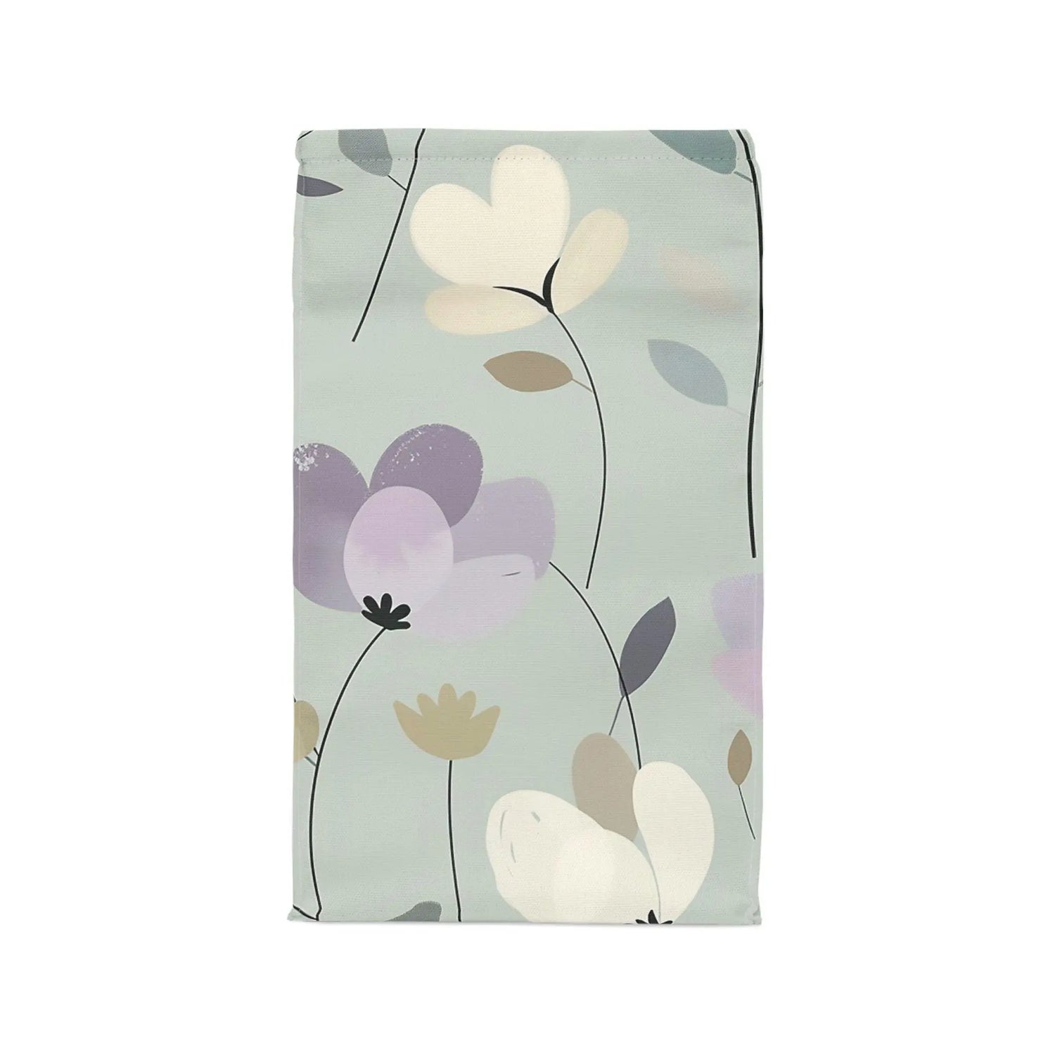 Polyester Lunch Bag, backtoschool easy opening floral design travel snack lunch food bag great for all ages The Aurora Touch
