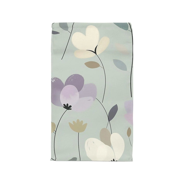 Polyester Lunch Bag, backtoschool easy opening floral design travel snack lunch food bag great for all ages The Aurora Touch
