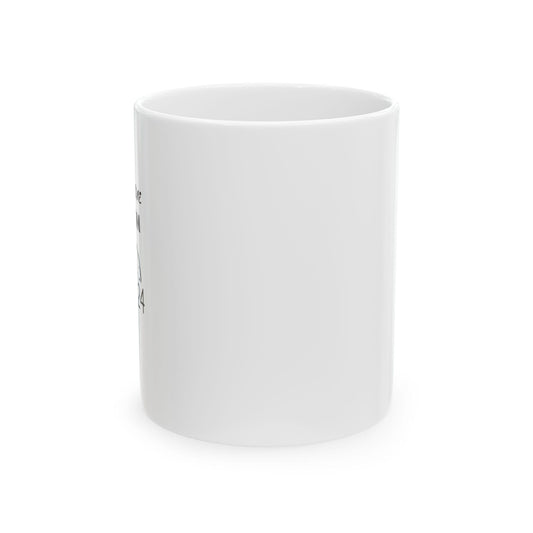 Full Time Mom Ceramic Mug 11oz, Hard working Mommy Mama Mammy casual everyday coffee hot tea hot chocolate drinking cup