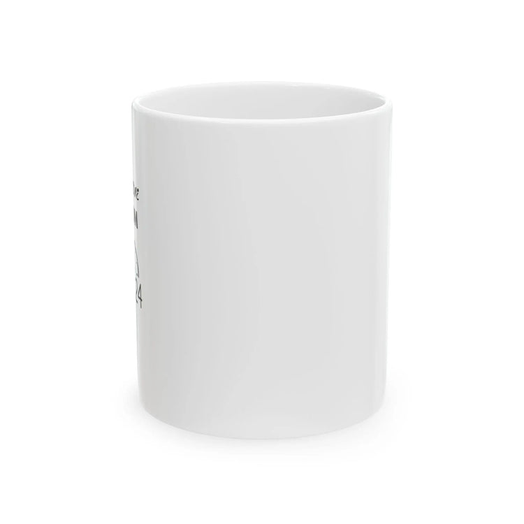 Full Time Mom Ceramic Mug 11oz, Hard working Mommy Mama Mammy casual everyday coffee hot tea hot chocolate drinking cup The Aurora Touch