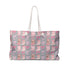 Pink Country Girl Weekender Bag, Pink and Grey Cowboy style designed Weekend Bag, Pretty Country style travel bag, stylish carry on bag, The Aurora Touch