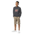 Youth crewneck sweatshirt, Teddy Bears in a car cool cozy casual school yard play time classroom casual dinner school trip kid child sweater