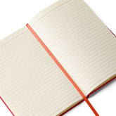 Hardcover bound notebook, Christian inspiration spiritual faith belief daily affirmation minimilist everyday writing journal The Aurora Touch