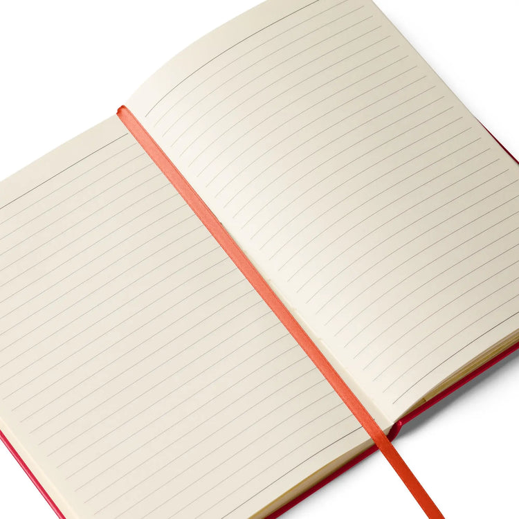 Hardcover bound notebook, Christian inspiration spiritual faith belief daily affirmation minimilist everyday writing journal The Aurora Touch