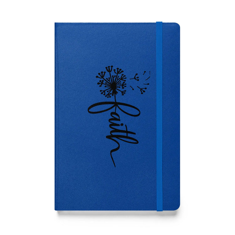 Hardcover bound notebook, Christian inspiration spiritual faith belief daily affirmation minimilist everyday writing journal