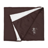 Premium sherpa blanket, embroidered faith inspirational soft plush comfy couch bed casual cozy throw blanket The Aurora Touch