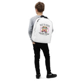 Minimalist Backpack, Back to school classic all purpose elementary middle scholl junior high high school tote carry bag back pack The Aurora Touch