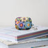 Case for AirPods®, floral colorful stylish crotchet pretty pattern school work custom design sturdy protective earbuds carrying case The Aurora Touch