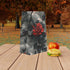 Polyester Lunch Bag, Red rose black thorn gothic style fashion casual everyday work school play sack lunch water resistant tote The Aurora Touch