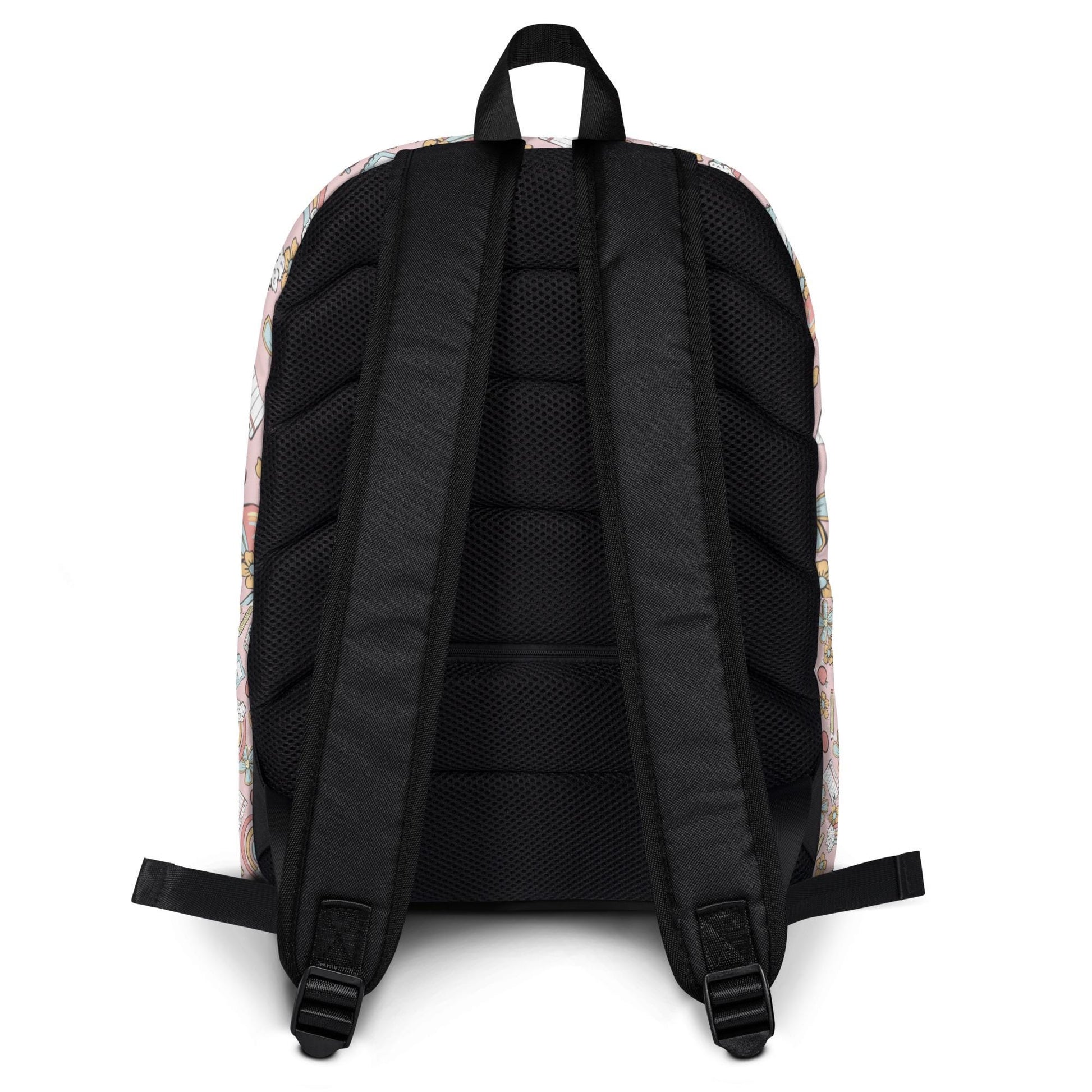 Backpack, Back to School pastel rainbow colored casual style fashion preschool kindergarten elementary class child everyday pencil book bag
