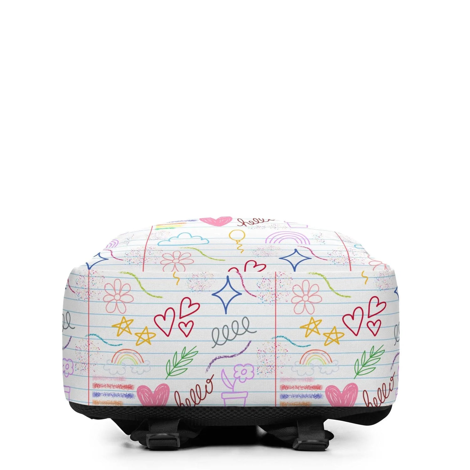 Minimalist Backpack, Young child back to school all purpose elementary preschool computer ipad crayons pencils carrying book bag