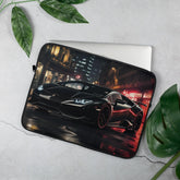 Laptop Sleeve, Black Lamborghini light sleek back to school fashion dorm room work office carry pouch cover The Aurora Touch