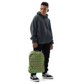 Backpack, young child sports AOP pattern design for everyday school classroom trip great gift for boy