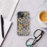 Tough Case for iPhone®, crotchet AOP pretty pattern iphone 15 iphone 14 stylish everyday school work phone case cover for all occasions