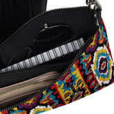 Crossbody bag, Unisex casual tribal colorful pattern fashion design ideal for everyday casual school business conference meeting purse The Aurora Touch