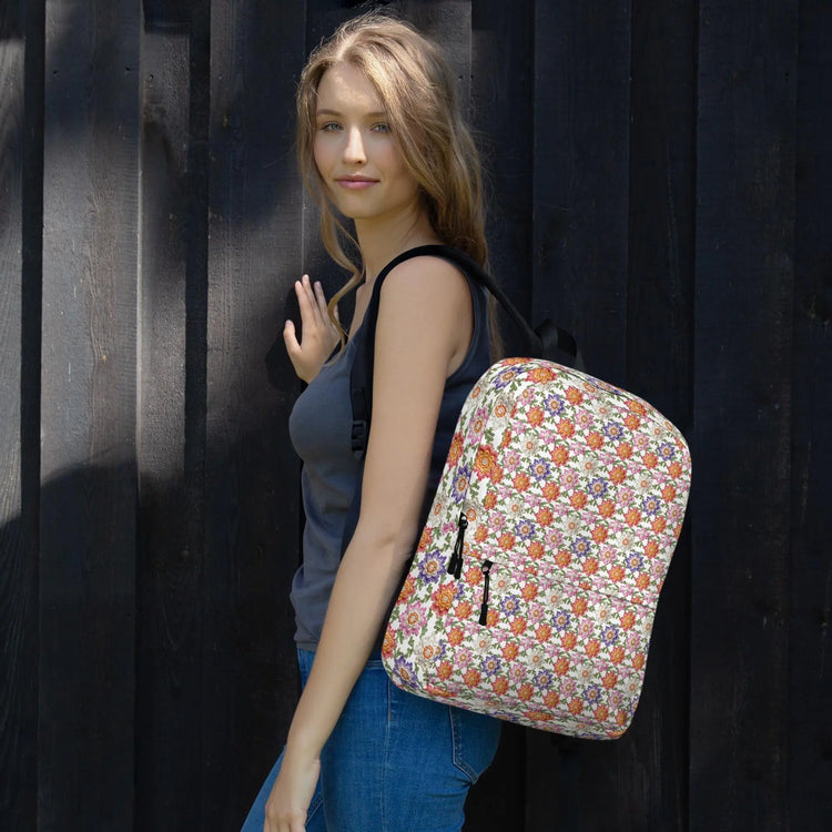 3D Floral Crochet Backpack – Stylish All-Purpose Bag The Aurora Touch