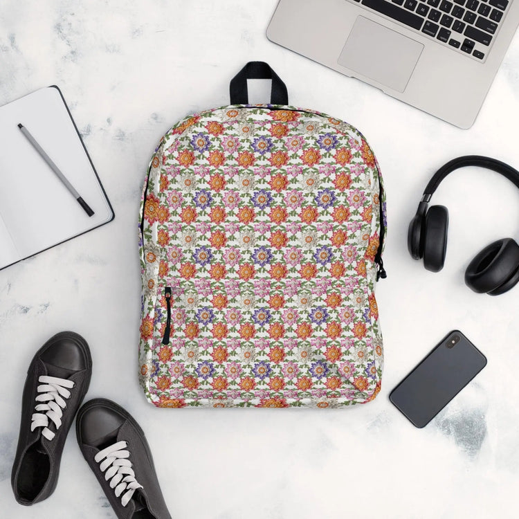 3D Floral Crochet Backpack – Stylish All-Purpose Bag The Aurora Touch