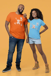 Unisex Teddy Bear Shirt, Cute female male back to school casual everyday jean minimilist simple teddy bear Tee