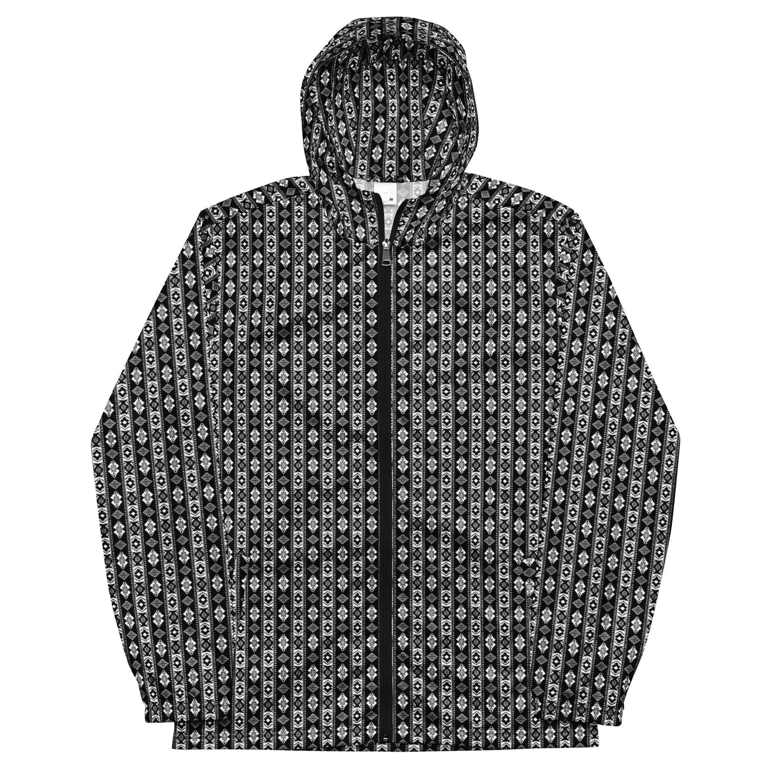 Men’s windbreaker, Male all over Native pattern print design stylish casual classy winter summer fall water resistant  light fabric jacket