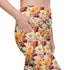 Leggings with pockets, Floral all over print pretty pattern design yoga workout walking all activity casual dress up clothing fitting pants The Aurora Touch