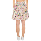 Skater Skirt, Cowboy country style pattern flattering comfy casual dressy everyday day night life flowy colorful skirt The Aurora Touch