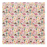 All-over print bandana, Cowboy country theme pattern stylish doggie lightweight pet scarf for lovable pet family member The Aurora Touch