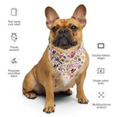 All-over print bandana, Cowboy country theme pattern stylish doggie lightweight pet scarf for lovable pet family member The Aurora Touch