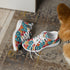 Women’s athletic shoes, Vibrant colorful daisy floral pattern print design soft comfy walking athletic casual designer look stylish sneakers