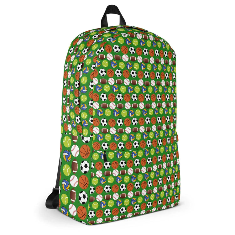 Backpack, young child sports AOP pattern design for everyday school classroom trip great gift for boy