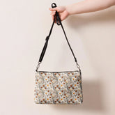 Crossbody bag, Crotchet floral pattern sweater pretty night day casual classy fancy stylish fashion clutch shoulder purse bag The Aurora Touch