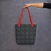 Holiday style lace design Tote bag casual everyday shopping office travel gym school gifting fancy stylish purse