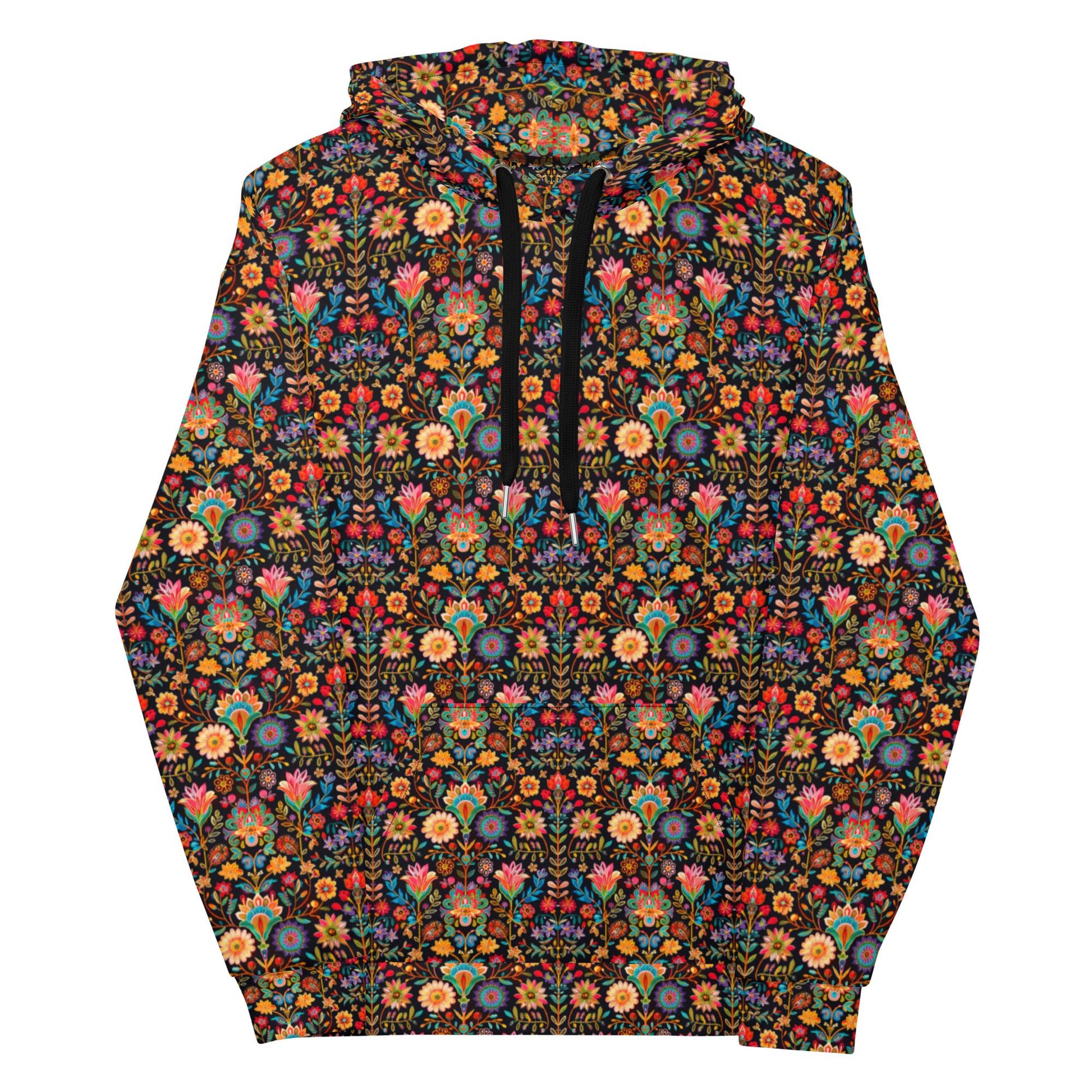 Men&#39;s vibrant colorful all over print design casual warm cozy cuddle up weather school work outside clothing wear hoodie sweatshirt