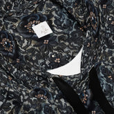Female black floral lace all over pattern comfy casual soft school work travel jeans winter holiday hoodie sweatshirt great gift